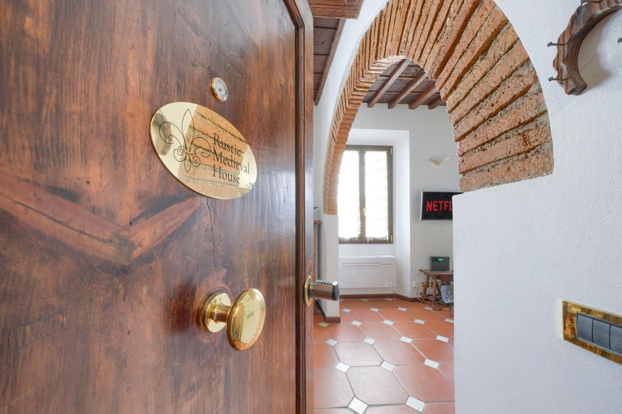 Rustic Medieval House-Dimora Medievale Fiorentina Florence Buitenkant foto